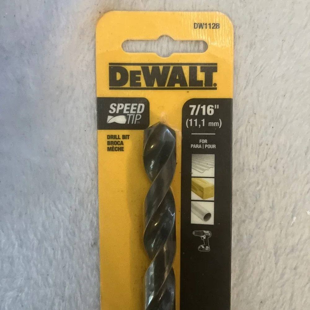 DeWalt 7/16 in.‎ Speed Tip Point Drill Bit, DW1128 